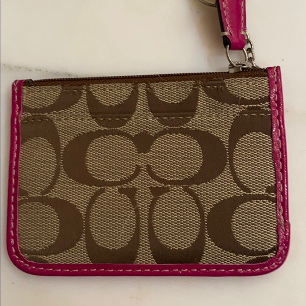 Coach key chain/change purse - Picture 3 of 5